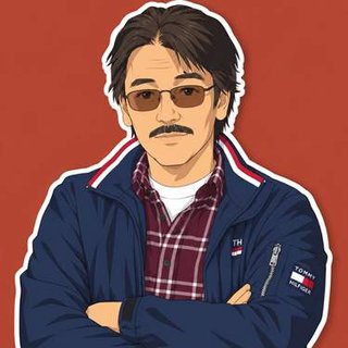大阪サービスマン 古川 一弘(似顔絵)