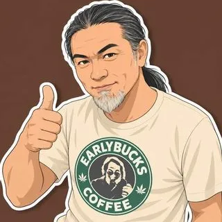 営業・FC管理 永井 達也(似顔絵)