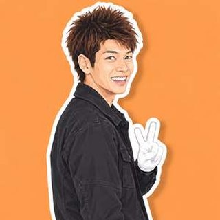 福岡支店長 鮫島 裕平(似顔絵)